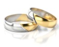 Złote obrączki ślubne z kolekcji PZ Stelmach model 075