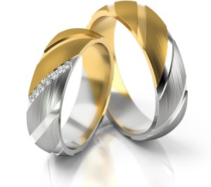 Obrączki ślubne z kolekcji Stelmach model 280