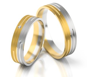 Obrączki ślubne z kolekcji Stelmach model 225