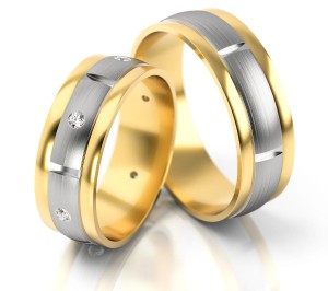 Obrączki ślubne z kolekcji Stelmach model 173
