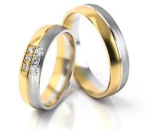 Obrączki ślubne z kolekcji Stelmach model 259