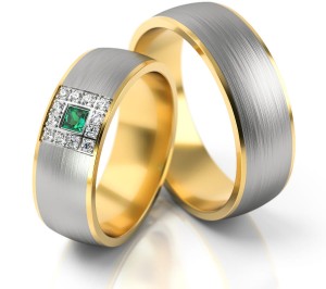 Obrączki ślubne z kolekcji Stelmach model 243