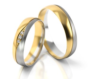 Obrączki ślubne z kolekcji Stelmach model 275