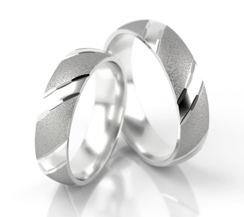 Złote obrączki ślubne z kolekcji PZ Stelmach model 001